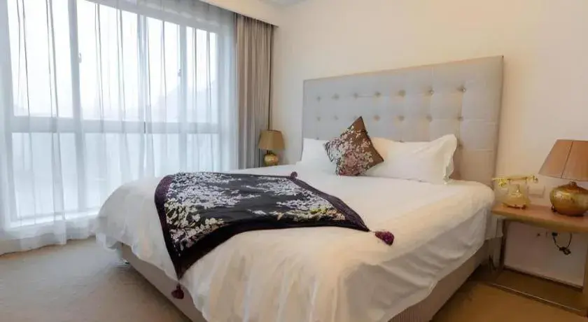 Bed in NanYing Hotel Shanghai Bed in NanYing Hotel Shanghai