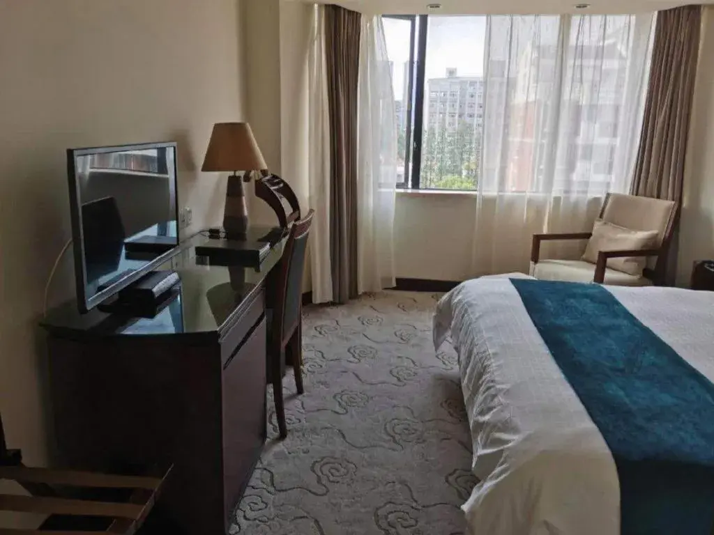 Bed in NanYing Hotel Shanghai Bed in NanYing Hotel Shanghai