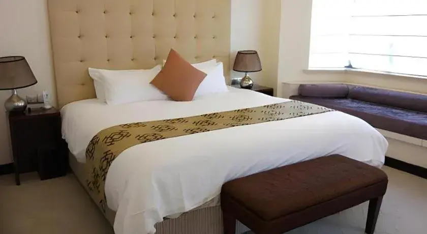 Bed in NanYing Hotel Shanghai Bed in NanYing Hotel Shanghai