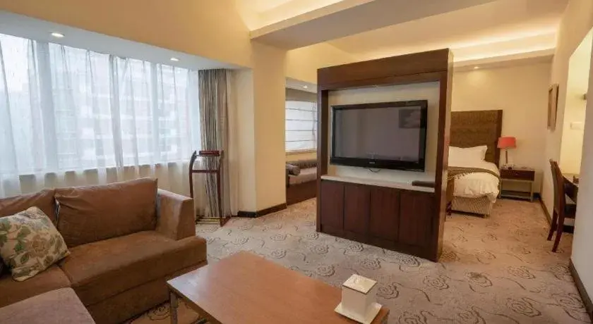 Bed in NanYing Hotel Shanghai Bed in NanYing Hotel Shanghai