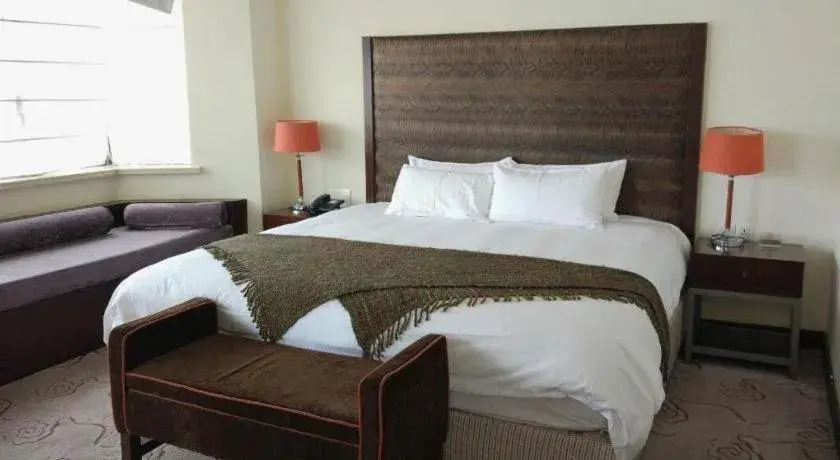 Bed in NanYing Hotel Shanghai Bed in NanYing Hotel Shanghai