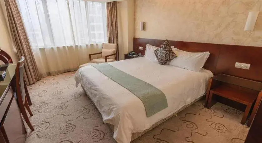 Bed in NanYing Hotel Shanghai Bed in NanYing Hotel Shanghai