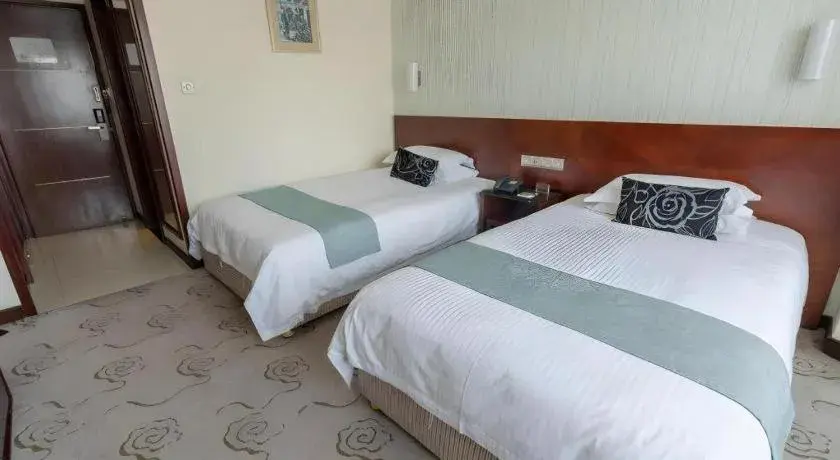 Bed in NanYing Hotel Shanghai Bed in NanYing Hotel Shanghai