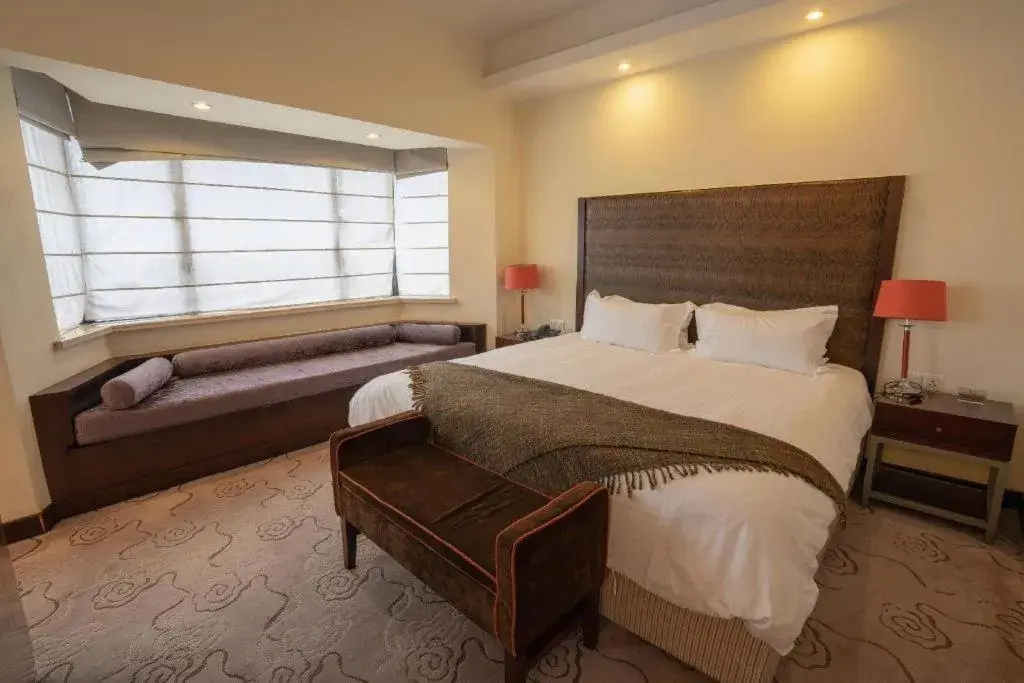 Bed in NanYing Hotel Shanghai Bed in NanYing Hotel Shanghai