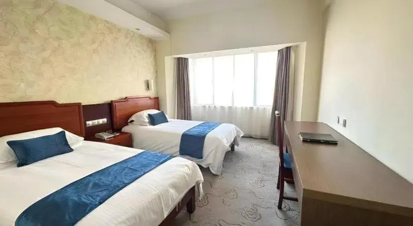 Bed in NanYing Hotel Shanghai Bed in NanYing Hotel Shanghai