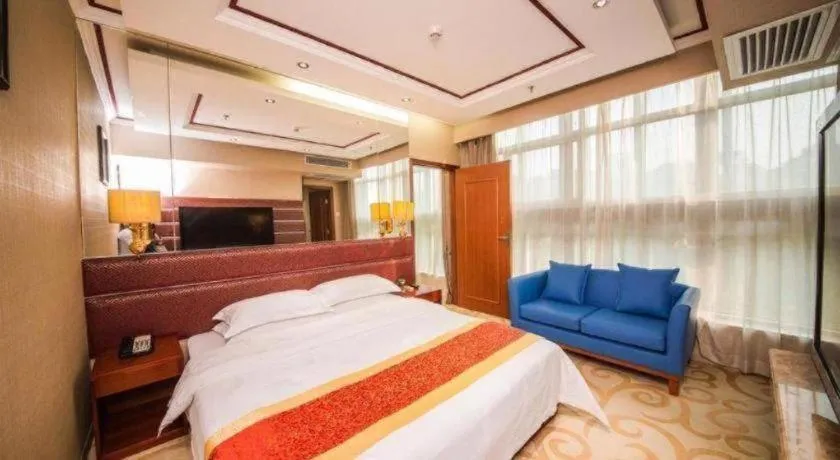 Bed in Milu Hotel