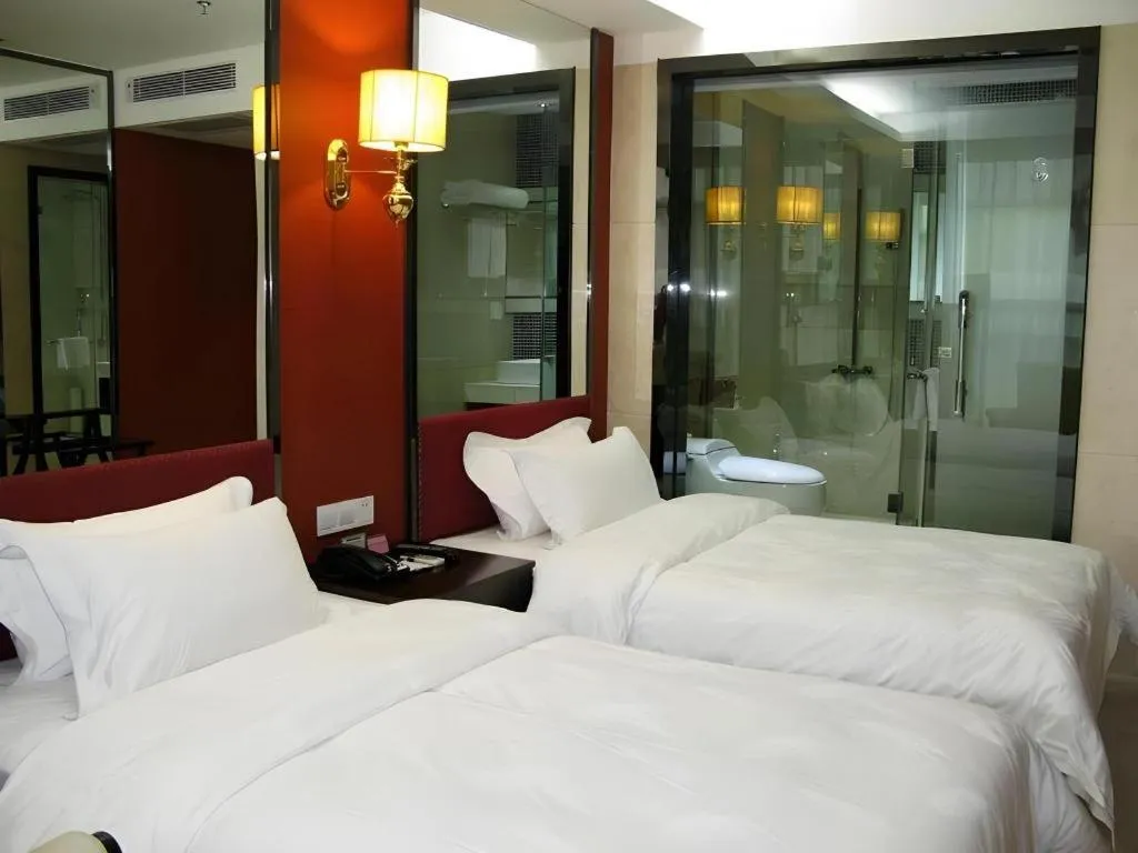 Bed in Milu Hotel