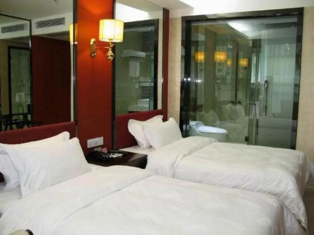 Bed in Milu Hotel