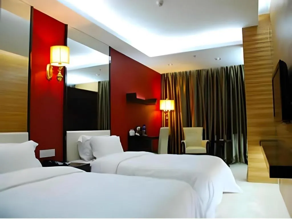 Bed in Milu Hotel