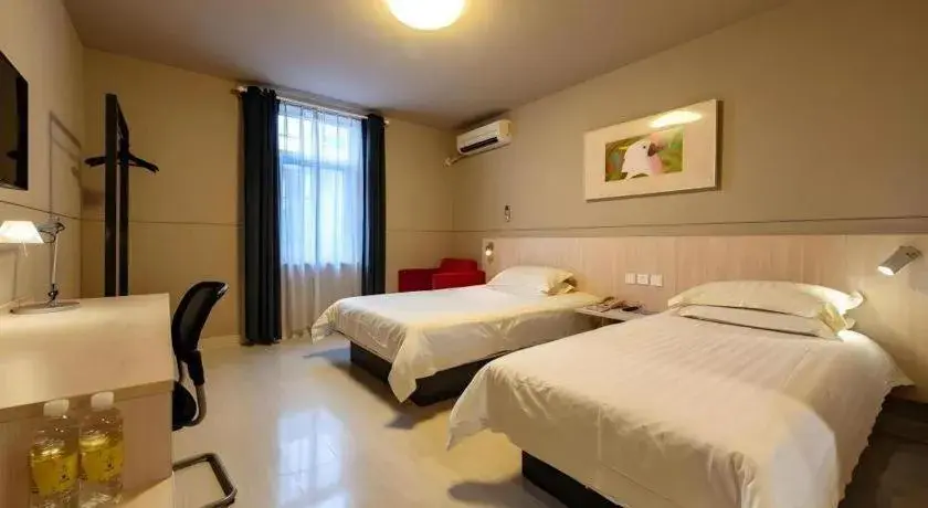Bed in Jinjiang Inn Shanghai Expo Park Pusan Rd Bed in Jinjiang Inn Shanghai Expo Park Pusan Rd