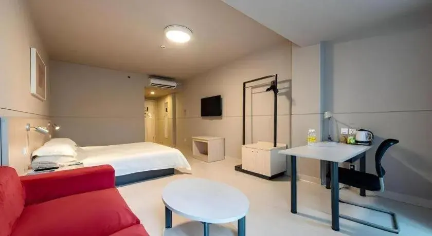 Bed in Jinjiang Inn Shanghai Expo Park Pusan Rd Bed in Jinjiang Inn Shanghai Expo Park Pusan Rd