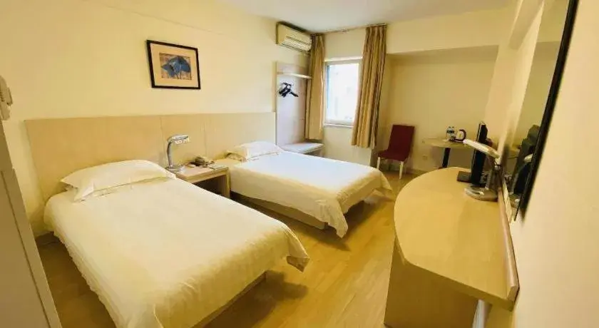 Bed in Jinjiang Inn Tianjin Zhongshan Road Bed in Jinjiang Inn Tianjin Zhongshan Road