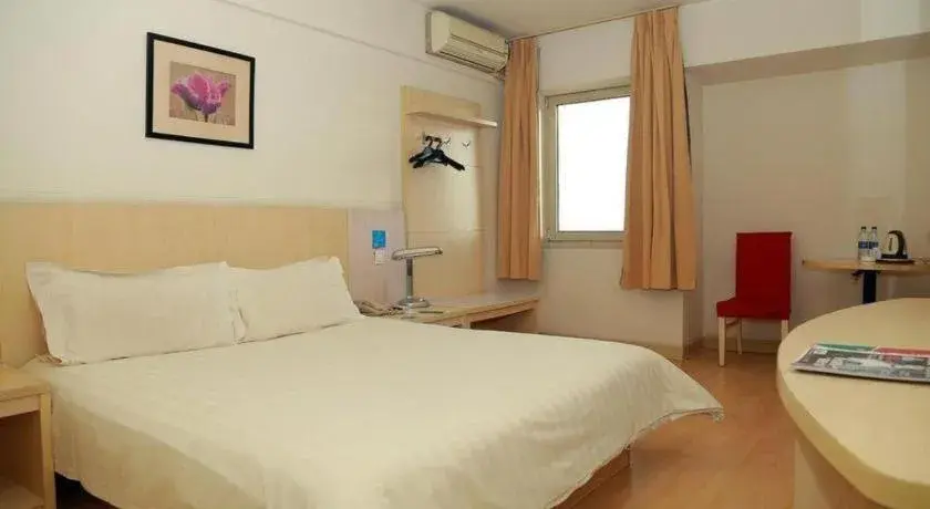 Bed in Jinjiang Inn Tianjin Zhongshan Road Bed in Jinjiang Inn Tianjin Zhongshan Road