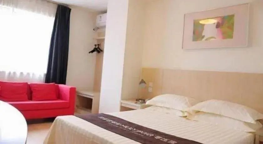 Bed in Jinjiang Inn Tianjin Zhongshan Road Bed in Jinjiang Inn Tianjin Zhongshan Road