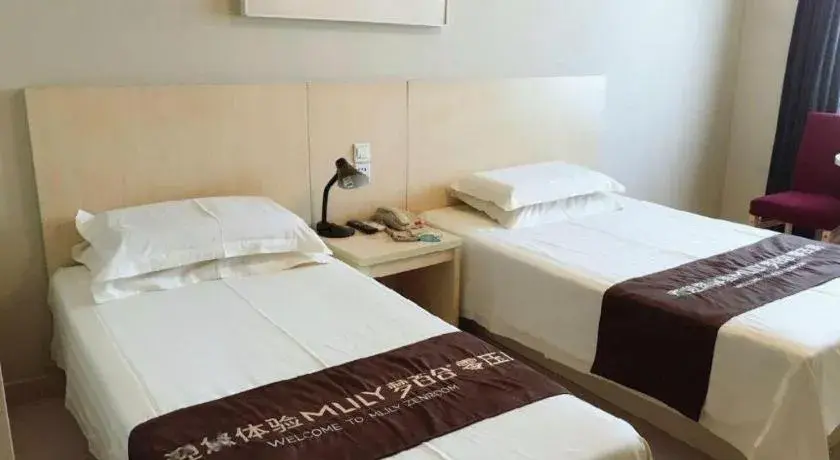 Bed in Jinjiang Inn Tianjin Zhongshan Road Bed in Jinjiang Inn Tianjin Zhongshan Road