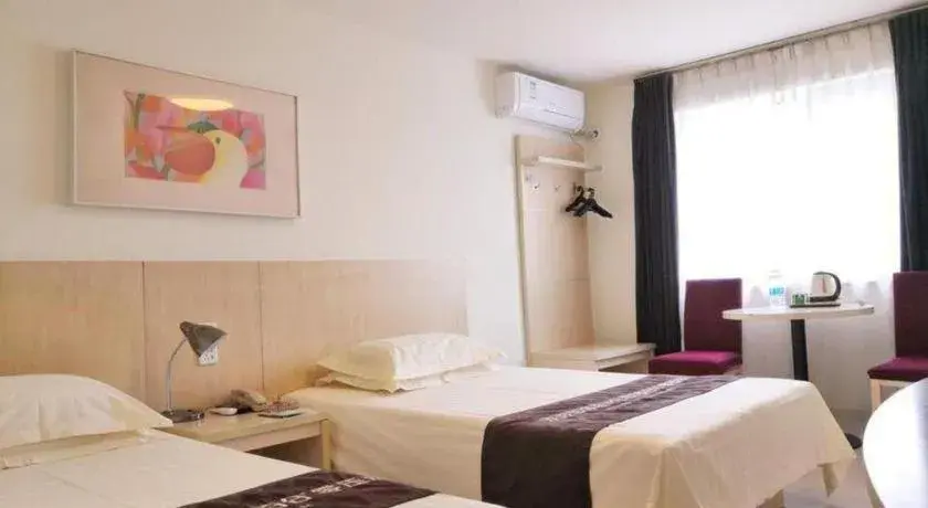 Bed in Jinjiang Inn Tianjin Zhongshan Road Bed in Jinjiang Inn Tianjin Zhongshan Road