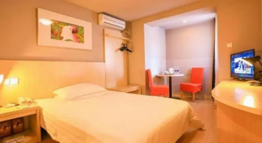 Bed in Jinjiang Inn Tianjin Zhongshan Road Bed in Jinjiang Inn Tianjin Zhongshan Road