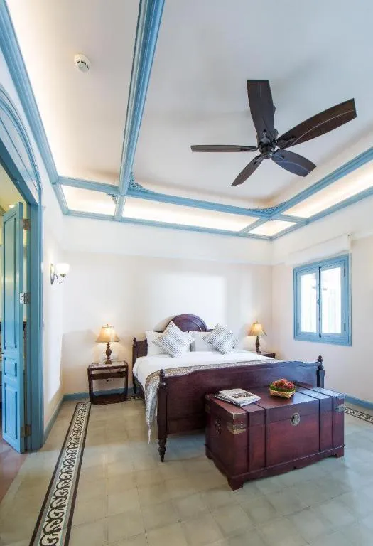 Bed in Le Bel Air Resort Luang Prabang