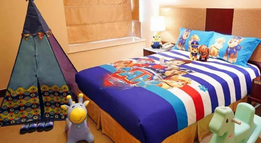 Bed in Golden Diamond Hotel Zhongshan