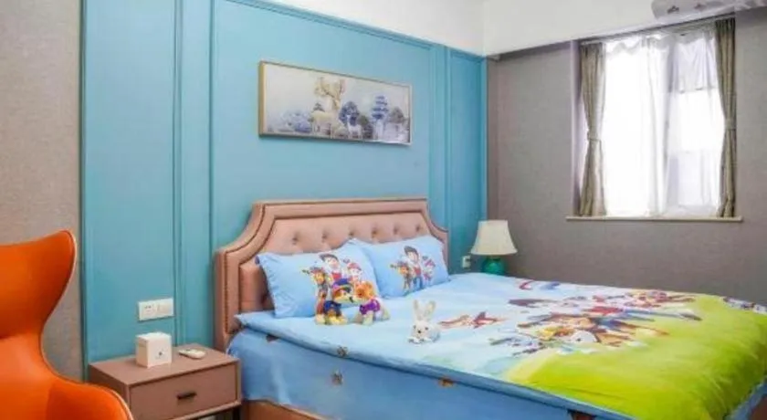 Bed in Golden Diamond Hotel Zhongshan