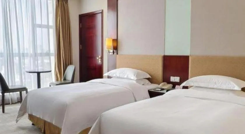 Bed in Golden Diamond Hotel Zhongshan