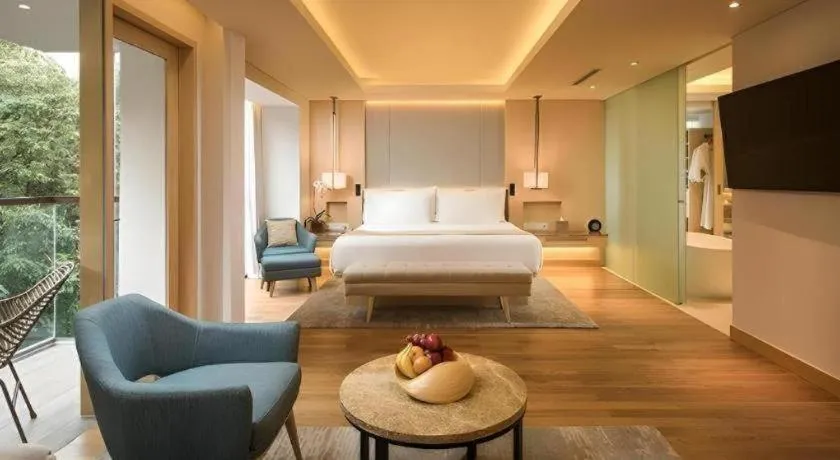 Bed in Padma Hotel Bandung