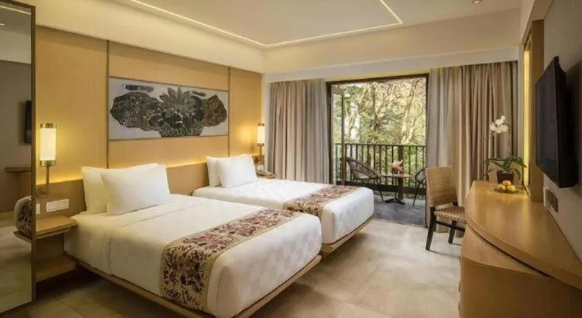 Bed in Padma Hotel Bandung