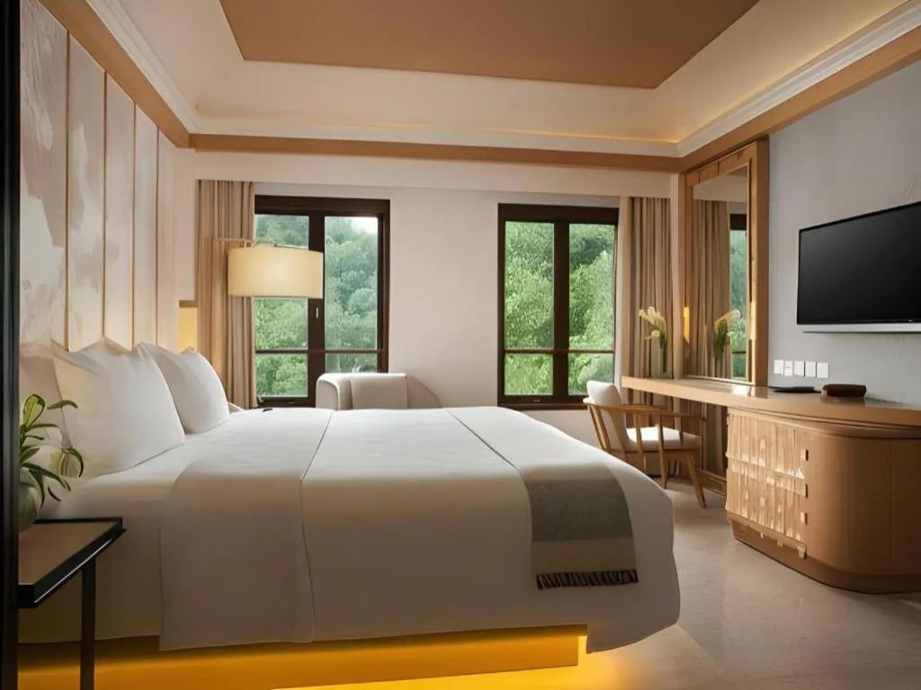 Bed in Padma Hotel Bandung