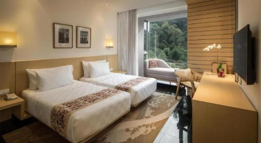 Bed in Padma Hotel Bandung