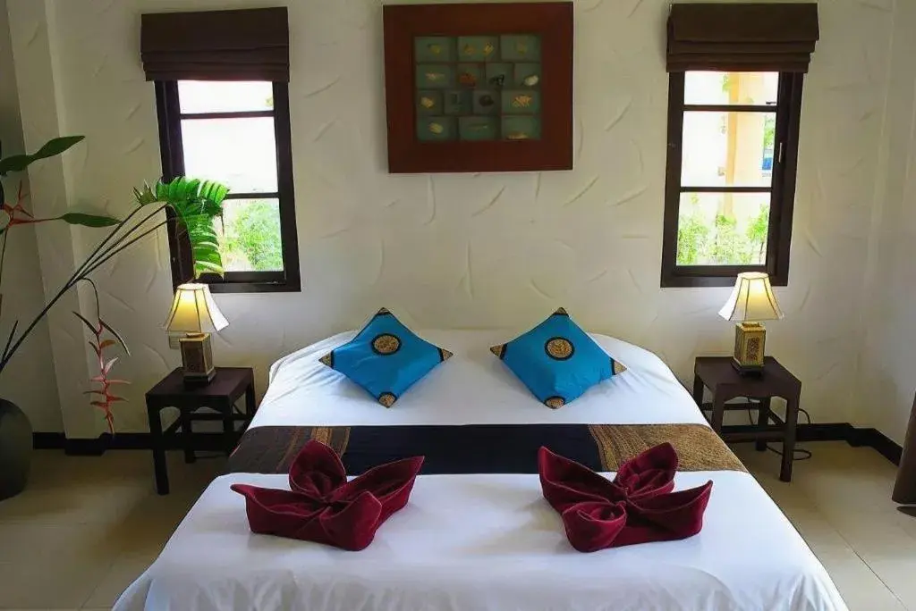 Bed in Khaolak Palm Hill Resort Bed in Khaolak Palm Hill Resort