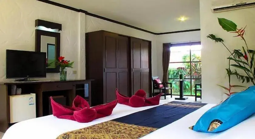 Bed in Khaolak Palm Hill Resort Bed in Khaolak Palm Hill Resort