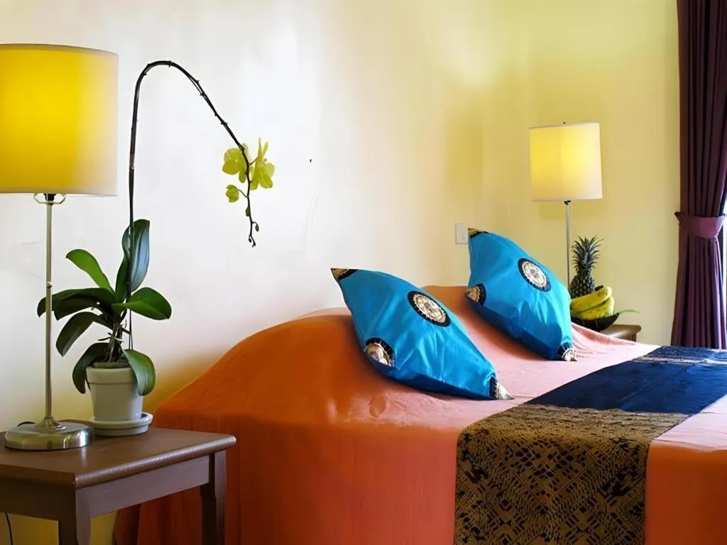 Bed in Khaolak Palm Hill Resort