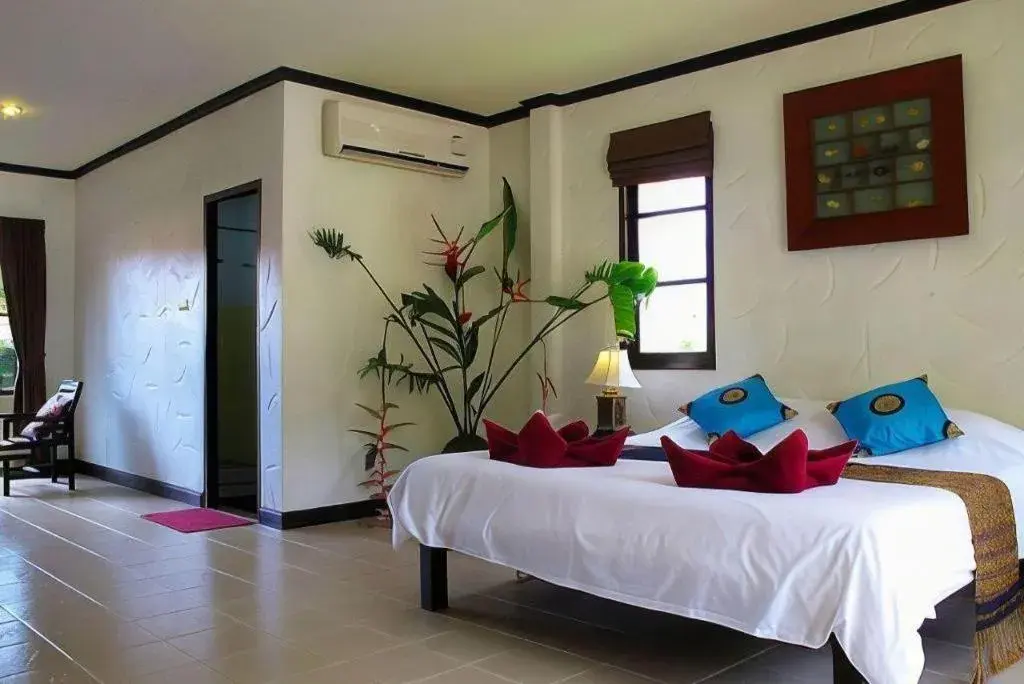 Bed in Khaolak Palm Hill Resort Bed in Khaolak Palm Hill Resort