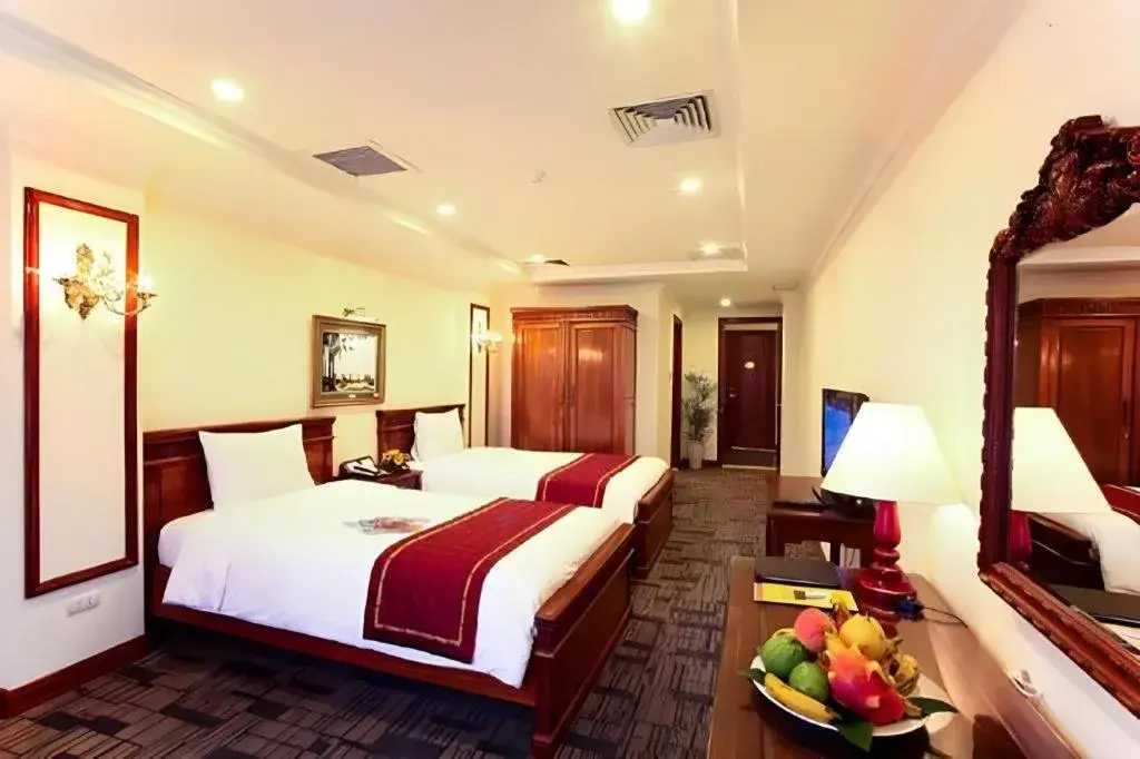 Bed in Eden Hotel Hanoi Bed in Eden Hotel Hanoi