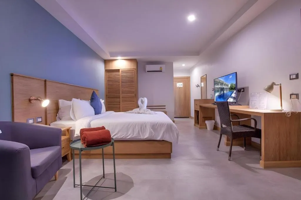 Bed in Amarin Resort