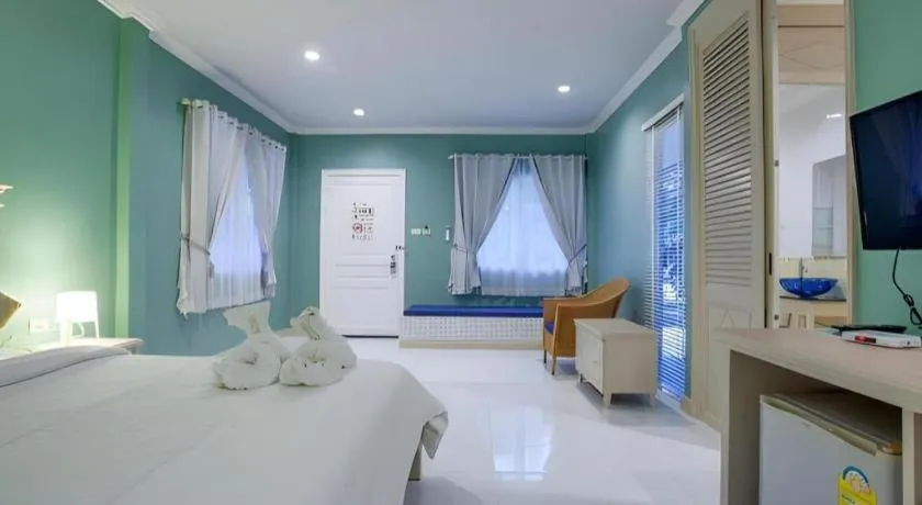 Bed in Amarin Resort