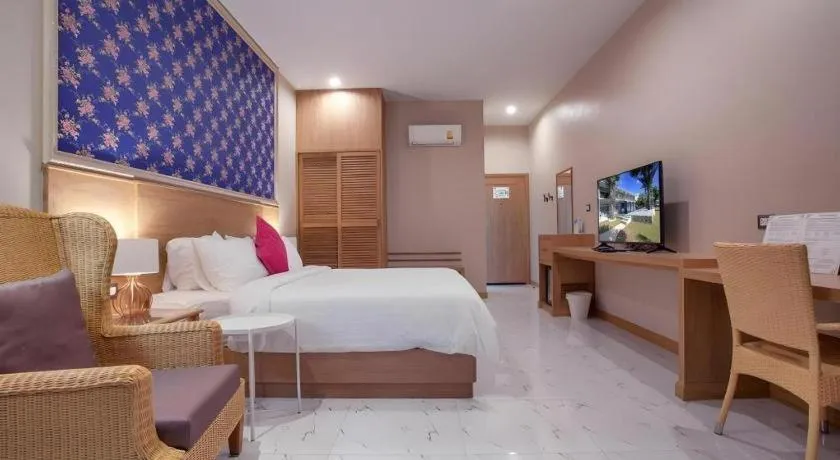 Bed in Amarin Resort