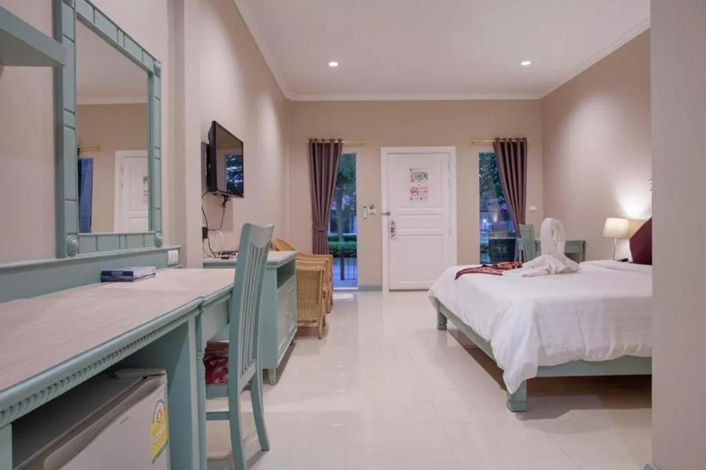 Bed in Amarin Resort