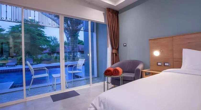 Bed in Amarin Resort