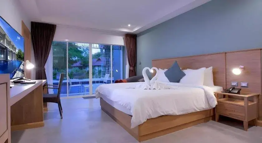 Bed in Amarin Resort Bed in Amarin Resort