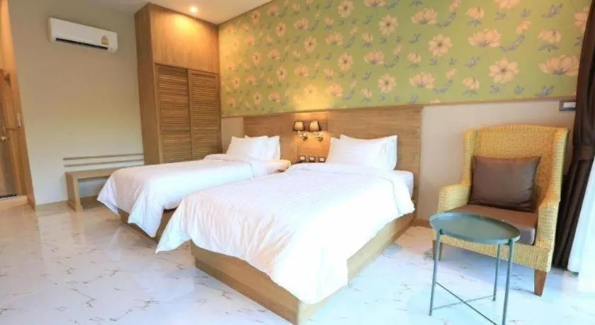 Bed in Amarin Resort