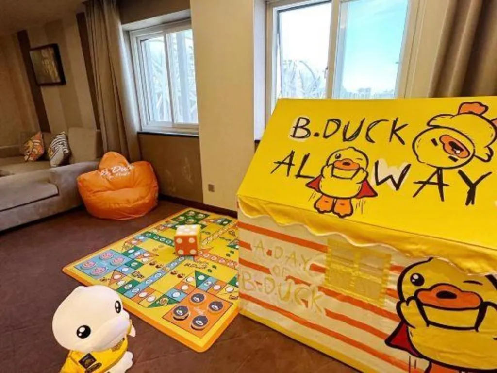 Bed in Grand Skylight Catic Hotel