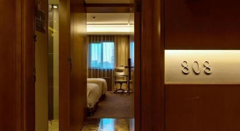 Bed in Grand Skylight Catic Hotel