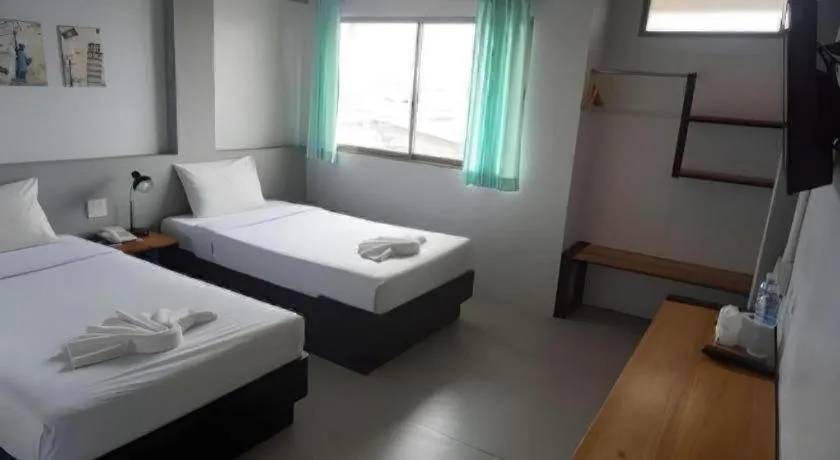 Bed in Thai Hotel Krabi