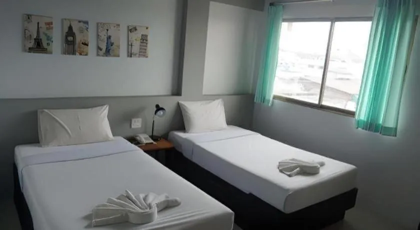 Bed in Thai Hotel Krabi