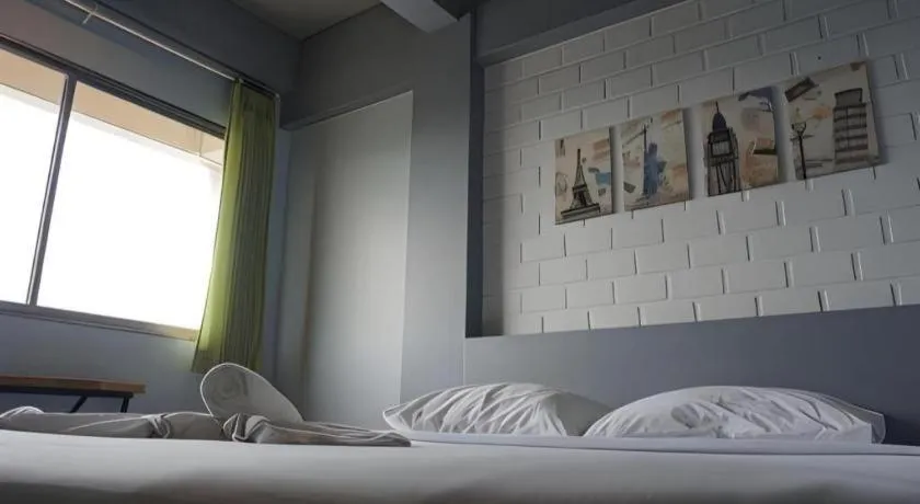 Bed in Thai Hotel Krabi