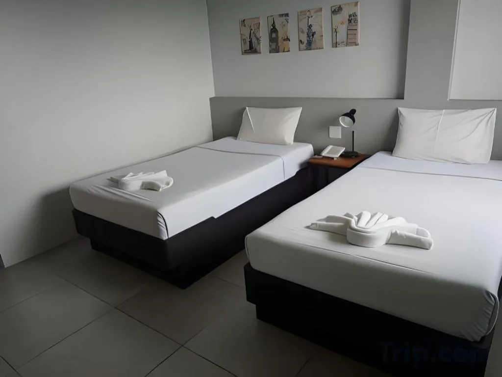 Bed in Thai Hotel Krabi