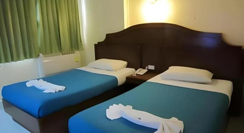 Bed in Thai Hotel Krabi