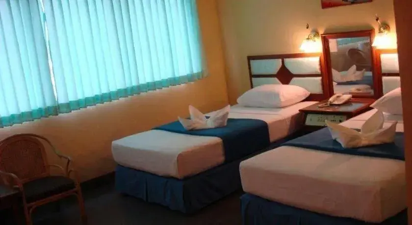 Bed in Thai Hotel Krabi Bed in Thai Hotel Krabi