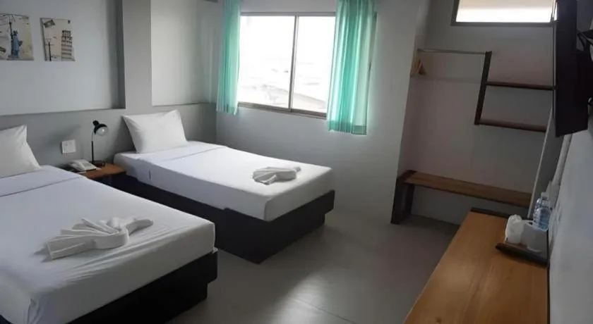 Bed in Thai Hotel Krabi